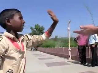 Amazing Magic trick by poor Indian boy- 2017