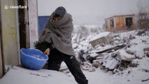 Migrants stuck in Belgrade during freezing Serbian winter