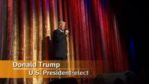 Trump toasts diplomats at dinner in Washington