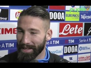 Napoli-Pescara 3-1 - Tonelli: "Bel momento dopo tante sofferenze" (16.01.17)