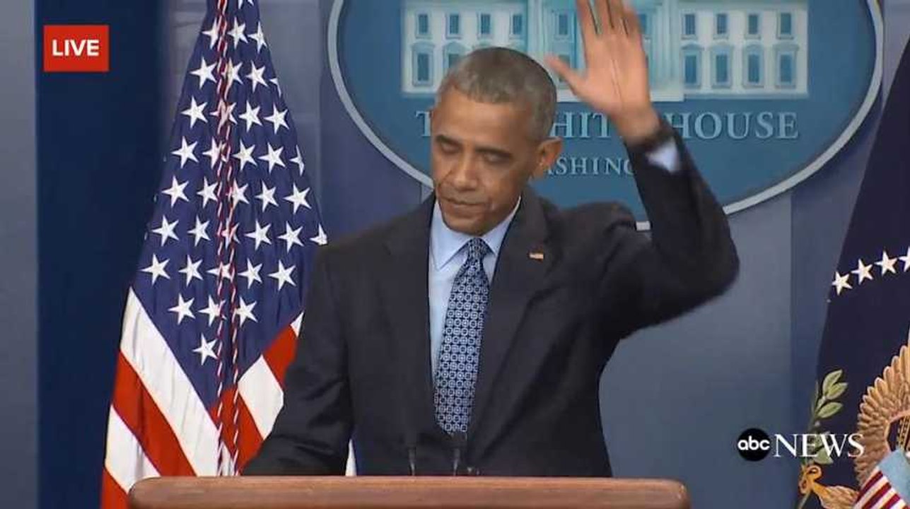 "We’re going to be OK." Les derniers mots d'Obama avant de tirer sa révérence