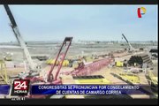 Congresistas se pronuncian por congelamiento de cuentas de Camargo Correa