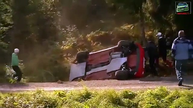 Подборка аварий на раллийных трассах. Дух захватывает!