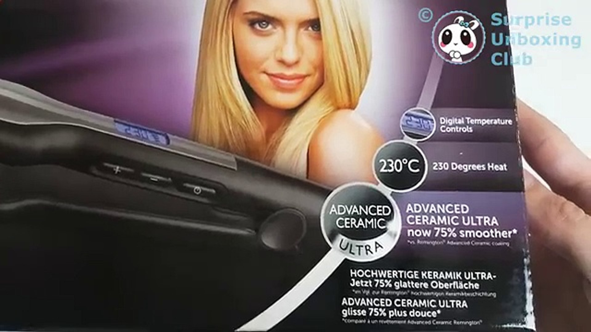 Remington Hair Straightener S5525 Pro-Ceramic Extra - video Dailymotion