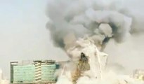 Tahran'daki çöken binadan yeni görüntüler