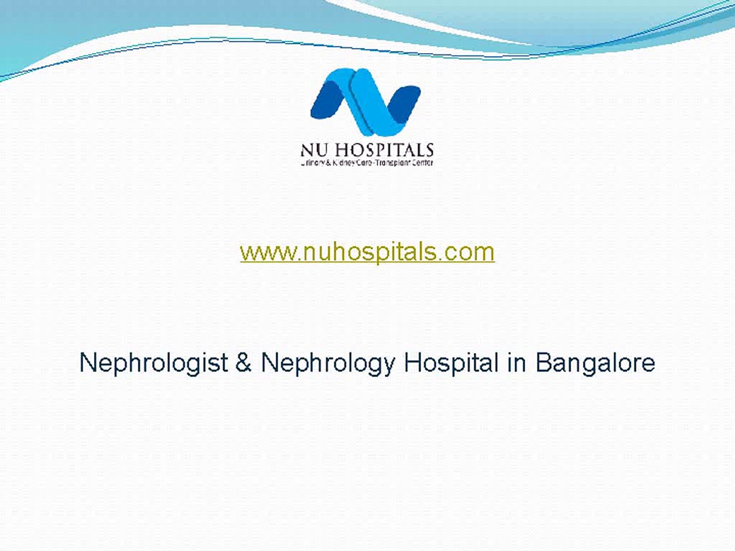 ⁣Nephrologist and Nephrology Hospital in Bangalore