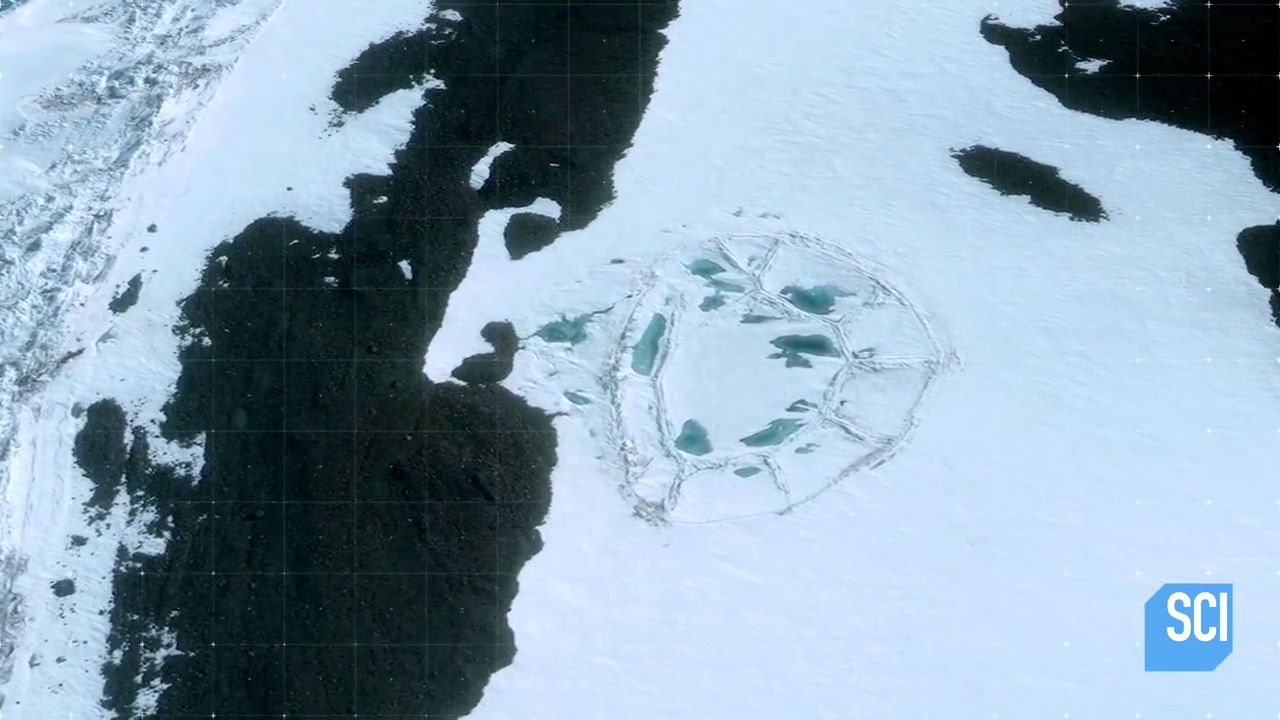 Did Anyone Else Notice This Strange Shape on the Antarctic Ice