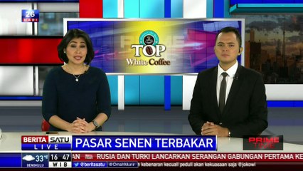 Pedagang Pasar Senen Nekat Selamatkan Barang Dagangan
