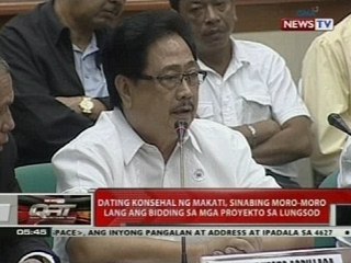 QRT: Dating konsehal ng Makati, sinabing moro-moro lang ang bidding sa mga proyekto sa lungsod