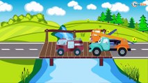 The Yellow Tow Truck rescues Cars Friends - Tiki Taki Cars - Cars & Trucks for Kids