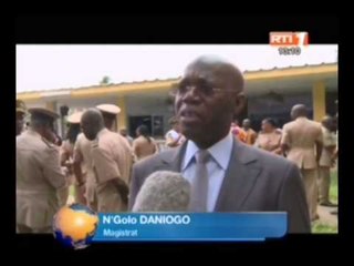 RTI - Les autorités préfectorales et judiciaires étaient à Grand Bassam