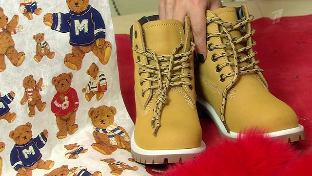 Веселые ботинки от Ольги Никишичевой.