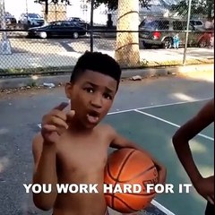 Golden words from a little boy