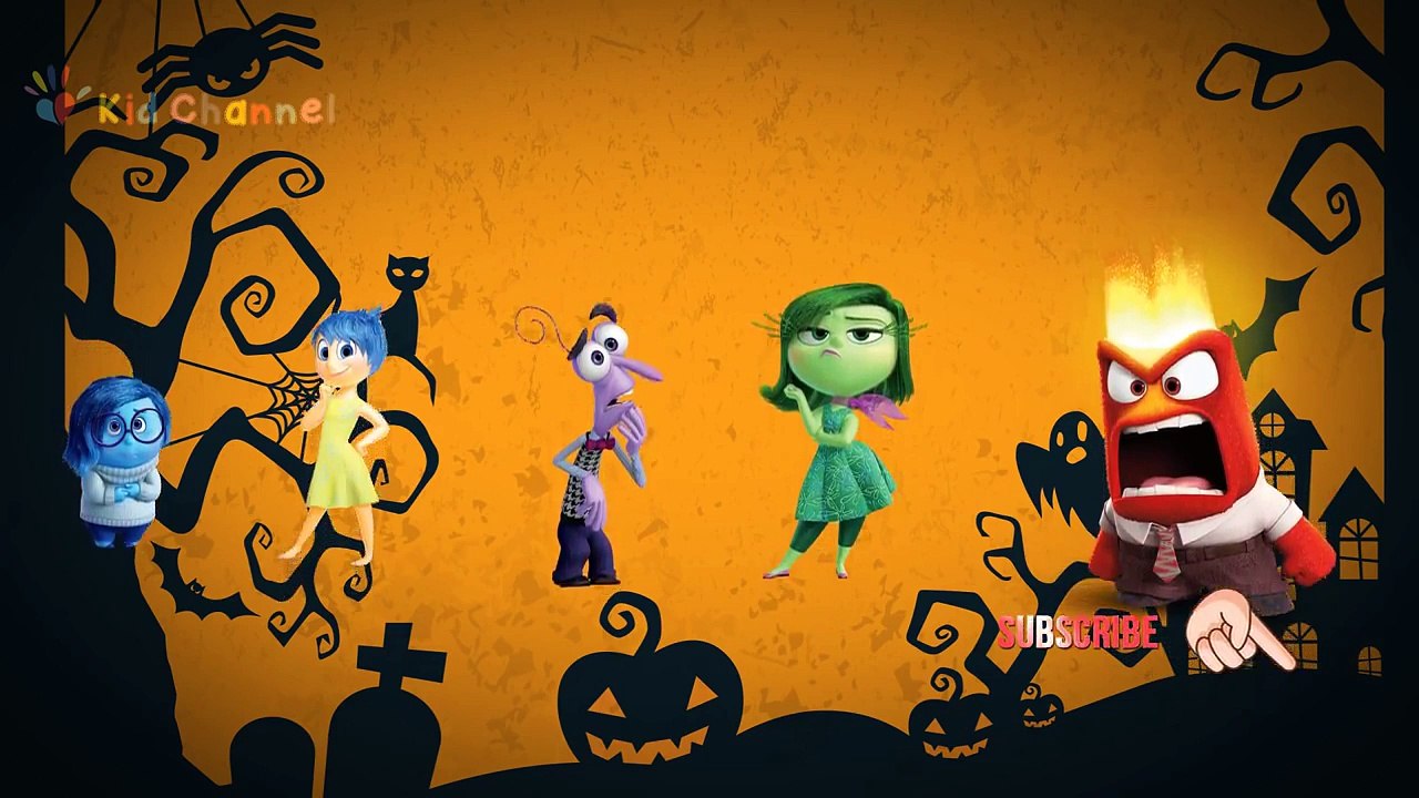 Nursery Rhyme From YOUTUBE INSIDE OUT Halloween Finger Family Nursery Rhymes Kids Songs