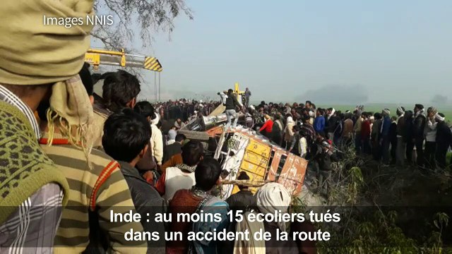 Inde: au moins 15 écoliers tués dans un accident de bus