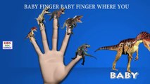 Finger Family Crazy Dinosaur Family Nursery Rhyme - Dinosaur Funny Cartoon Finger Family Songs