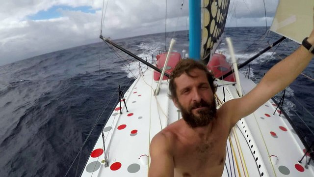 J74 : Message d'Eric Bellion à Armel Le Cléac'h et Alex Thomson / Vendée Globe