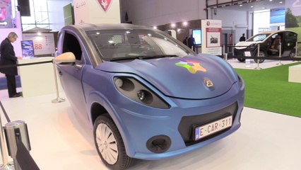 Ecar, l'automobile Made in Belgium au salon de l'auto