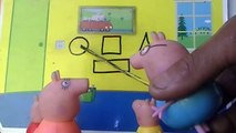 PEPPA PIG EN ESPAÑOL , CAPITULO - Las figuras geometricas