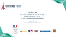 Pitch Session #2 du DemoDay des startups de la saison 1 du French Tech Ticket