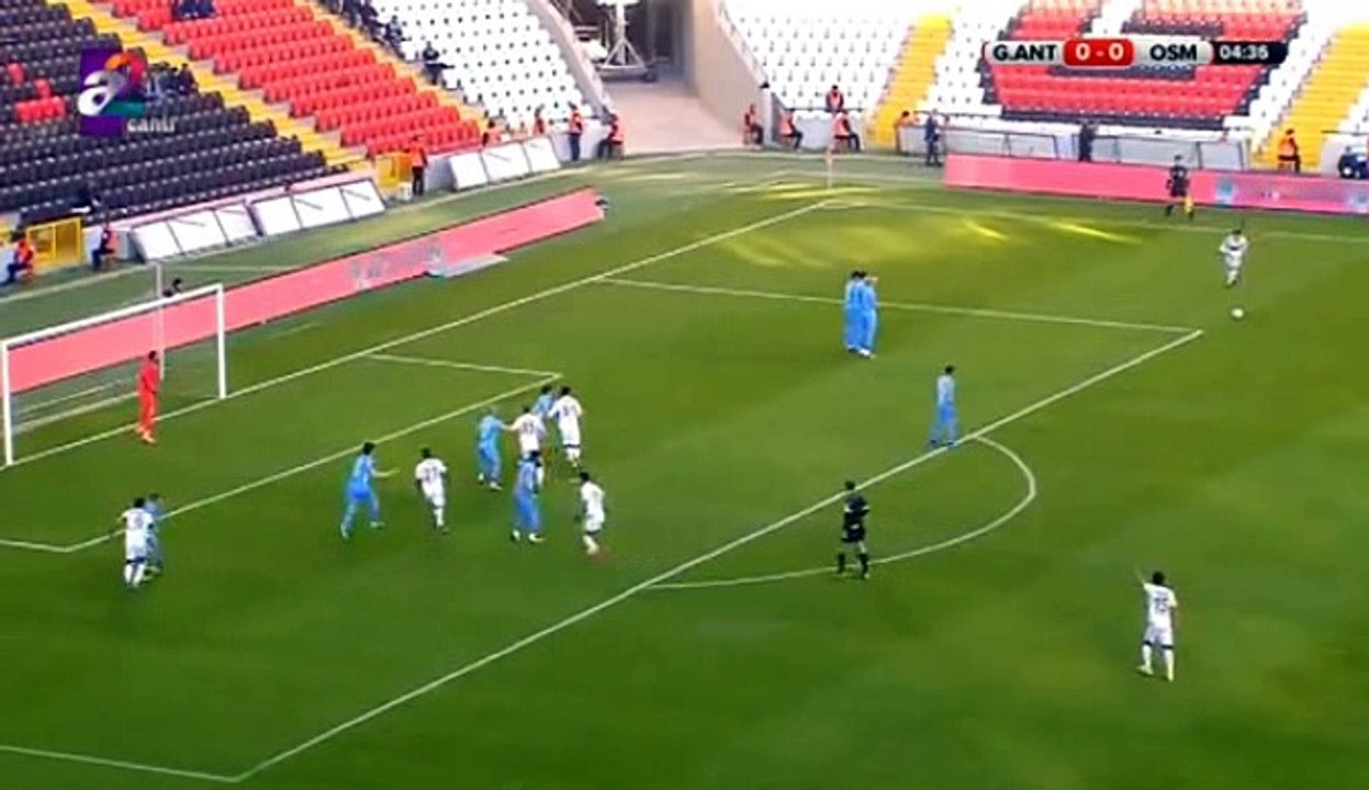 Syarhey Kislyak  Goal HD - Gaziantepspor	1-0	Osmanlispor 19.01.2017