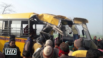 15 school children killed in UP road accident