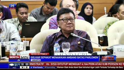 Golkar Setuju Ambang Batas Dinaikkan
