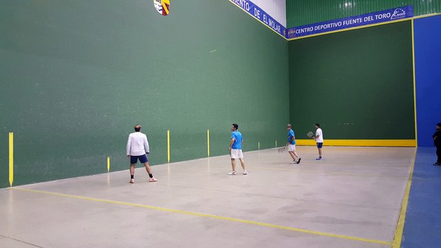 Frontenis honor 2ª partida Molareño vs Rivas set 2