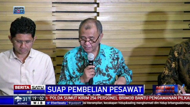 KPK Tetapkan Emirsyah Satar Tersangka Suap