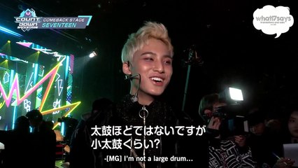 [ENG] 170102 SEVENTEEN Backstage @ MCountdown