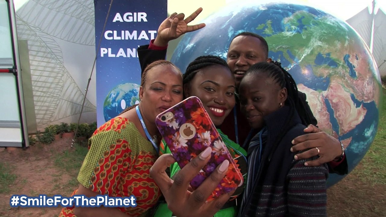 #SmileForThePlanet COP22 Marrakech