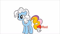 Color learning video for children with MLP My Little Pony. Funny Cartoons for Toddlers