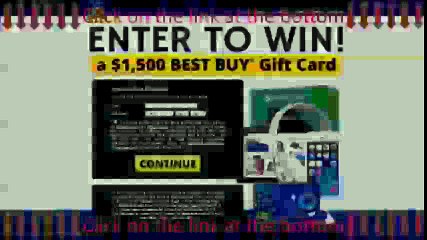 Get a $1500 Best Buy Shopping Spree -USA