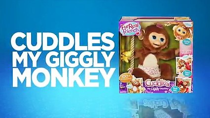 Amigos FurReal Abrazos Mi Giggly mono