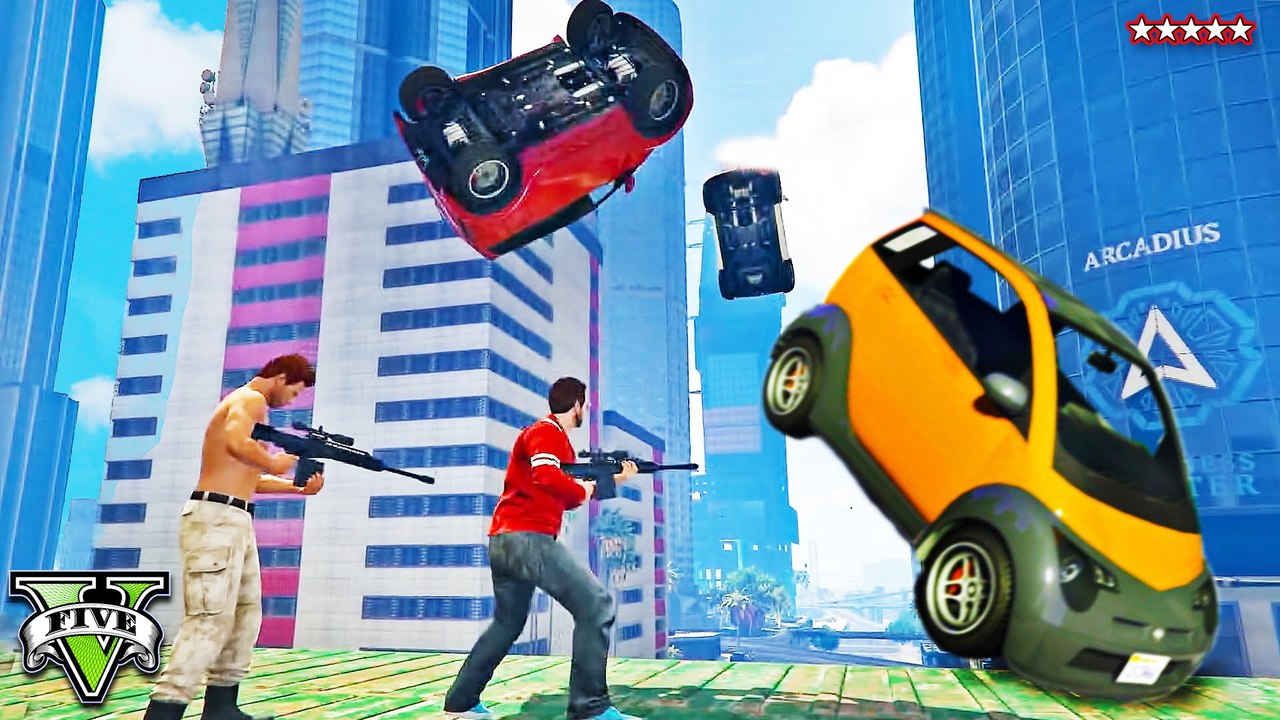 SNIPERS vs STUNTERS #2! (GTA 5 Funny Moments)