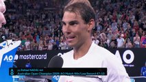 Rafael Nadal On-court Interview / R2 AO 2017
