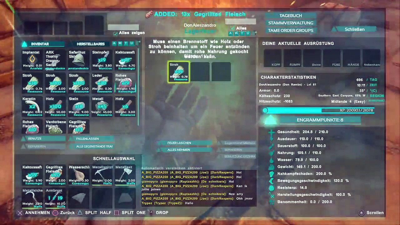 DonAleszandro's ARK Survival Evolved : ««-Überlebender Spartaner Don Rambo auf der ARK-»» (771)