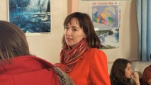Susan Close, ministre australienne de l'éducation, en visite à Cherbourg