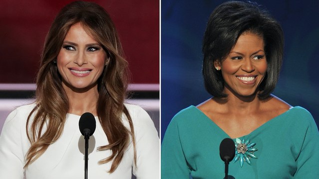 Michelle Obama vs Melania Trump: dos primeras damas con perfiles opuestos muy comparadas por la prensa