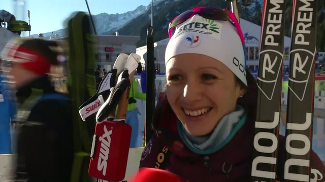 Biathlon - CM (F) - Anterselva : Chevalier «Un beau podium»