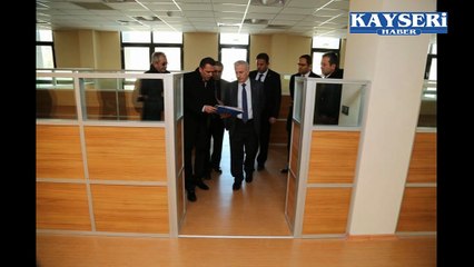 VALİ KAMÇI 112 ACİL ÇAĞRI MERKEZİNDE İNCELEMELERDE BULUNDU