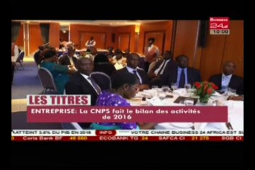 Business 24 | Journal Télévisé  Edition du Jeudi 19 Janvier 2017