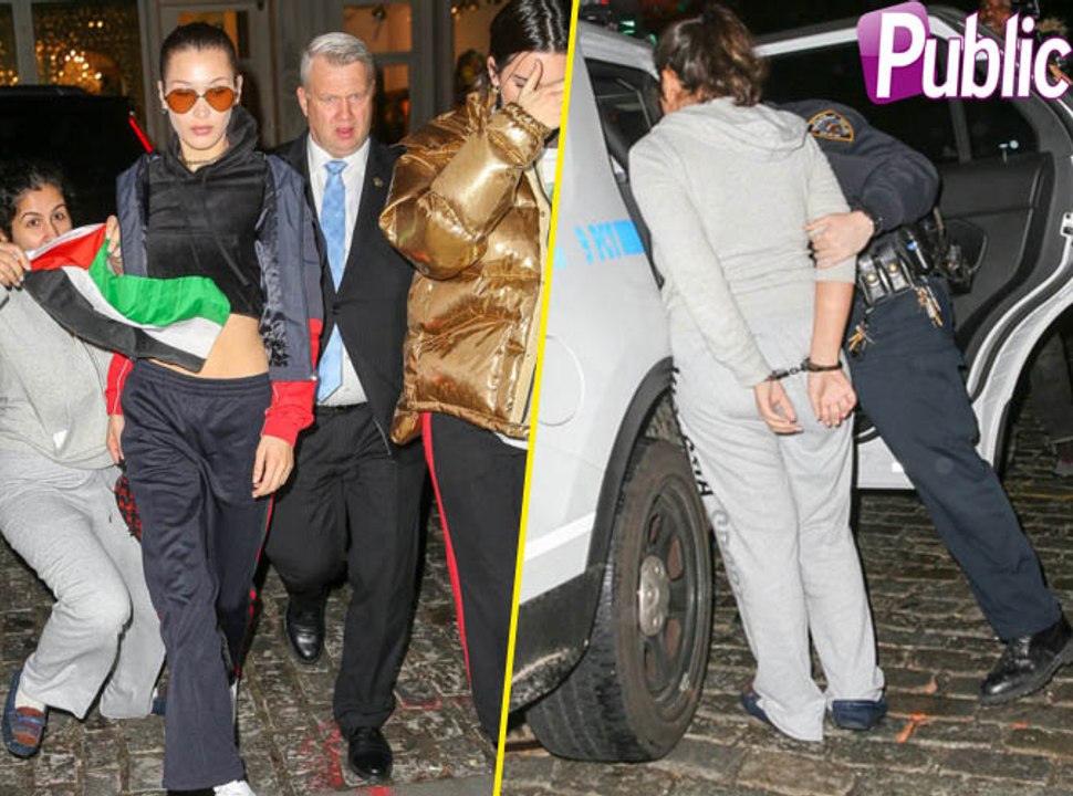 Vidéo : Bella Hadid et Kendall Jenner : Une de leurs fans arrêtée et menottée par la police !