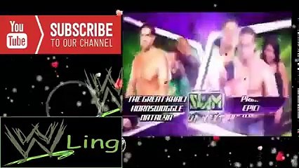 The Great Khali, Hornswoggle and Natalya vs Rosa Mendes, Epico and Primo wwe Full Match HD - YouTube