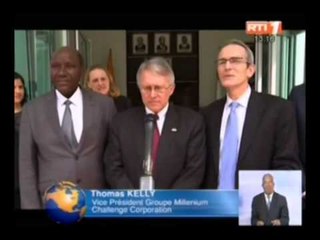 RTI - Le premier ministre reçoit une délégation du groupe Millenium Challenge Corporation