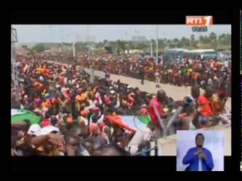RTI - Réactions de joie des ivoiriens au nom de la patrie pour féliciter les éléphants