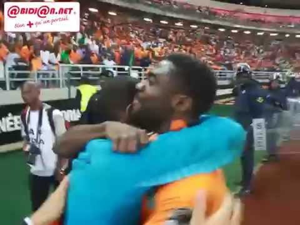 CAN 2015/Finale CIV-Ghana: Copa Barry porté en Heros par ses coequipiers
