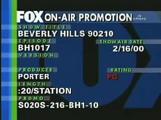 Beverly Hills 90210 Promo February 16,2000