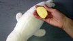 Comment nettoyer une peluche avec une pomme de terre