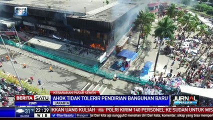 Ahok Ingatkan Pembangunan Standar Keamanan di Pasar